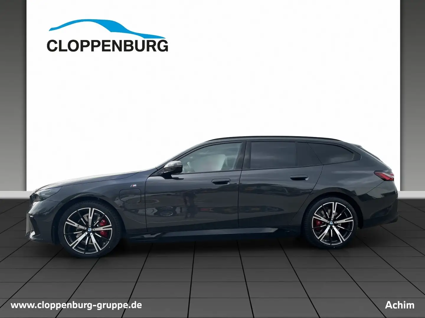BMW 530 e Touring Pano H&K Autobahn. AHK adap.LED Grau - 2