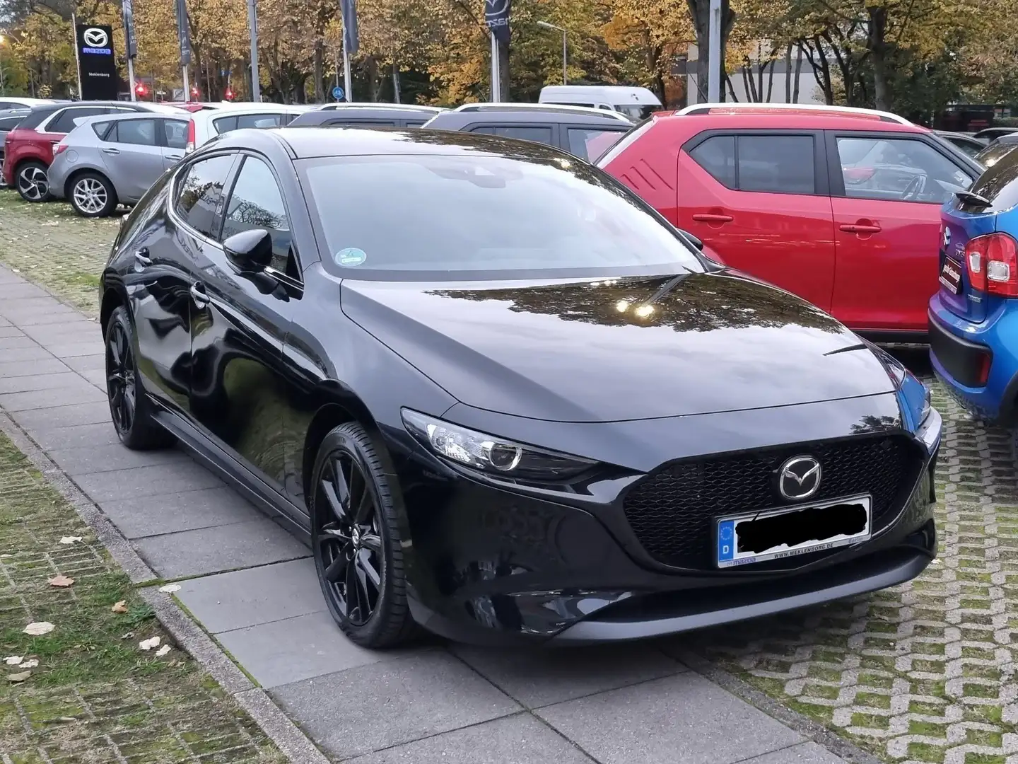 Mazda 3 3 e-SKYACTIV-G 2.0 M HYBRID HOMURA Schwarz - 1