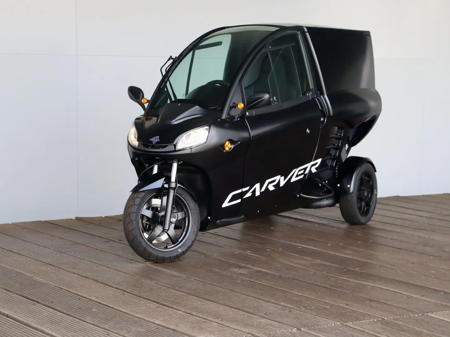 Carver Cargo 7.1 kWh R+ | 100% elektrisch | 45 km/u | Bluetooth Schwarz - 1