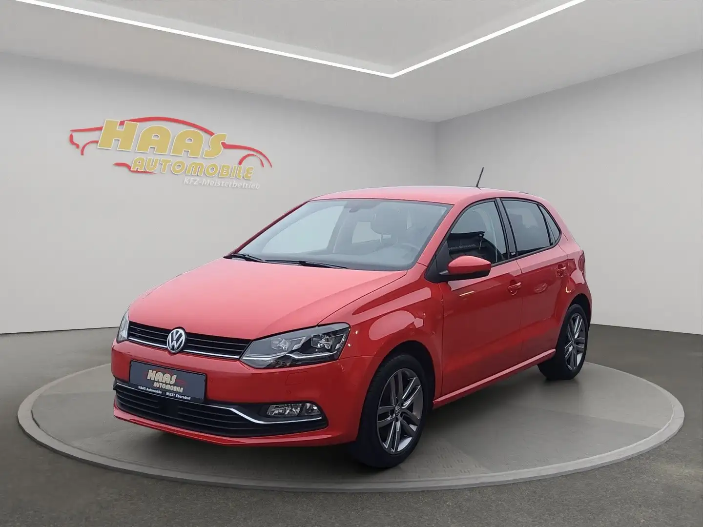 Volkswagen Polo V Allstar BMT *Navi*Klimatronic*LED*1.Hand* Rot - 1