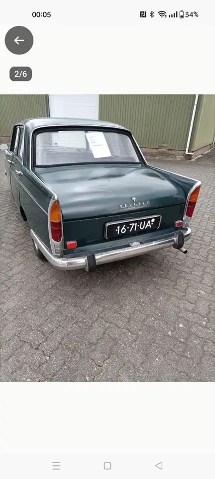 Peugeot 404 Sedan, foto 6