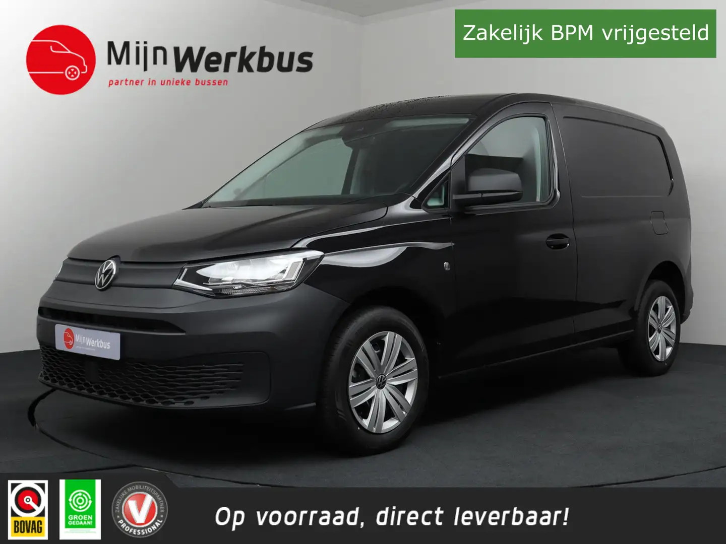 Volkswagen Caddy Cargo 1.5 TSI Comfort 10'' Carplay complete auto i Fekete - 1