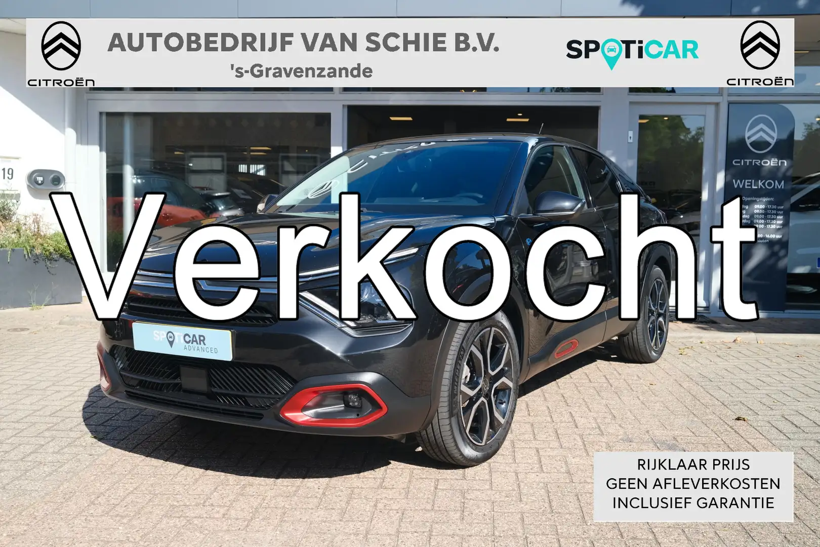 Citroen E-C4 Electric Feel Pack 50 kWh Navi | Camera Zwart - 1