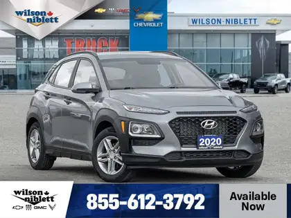Silver 2020 Hyundai Kona SUV / Crossover 6-Speed Automatic