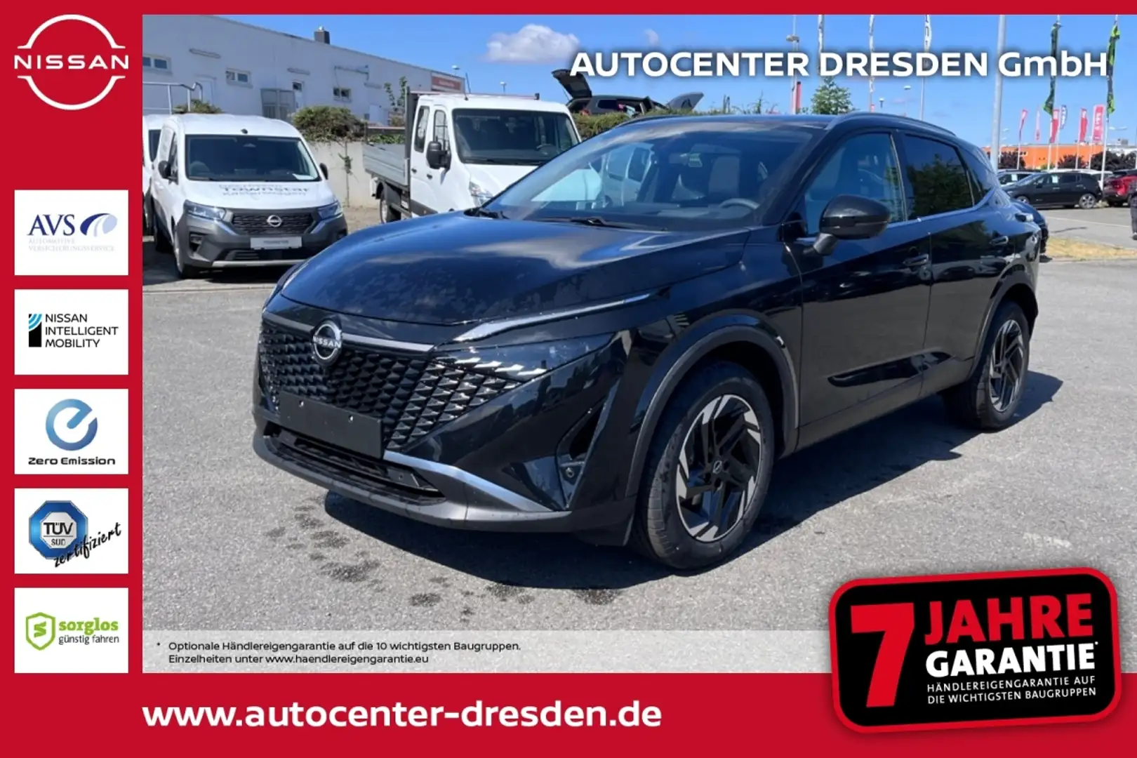 Nissan Qashqai 1.5 VC-T e-POWER 190PS N-Connecta NAVI Noir - 1