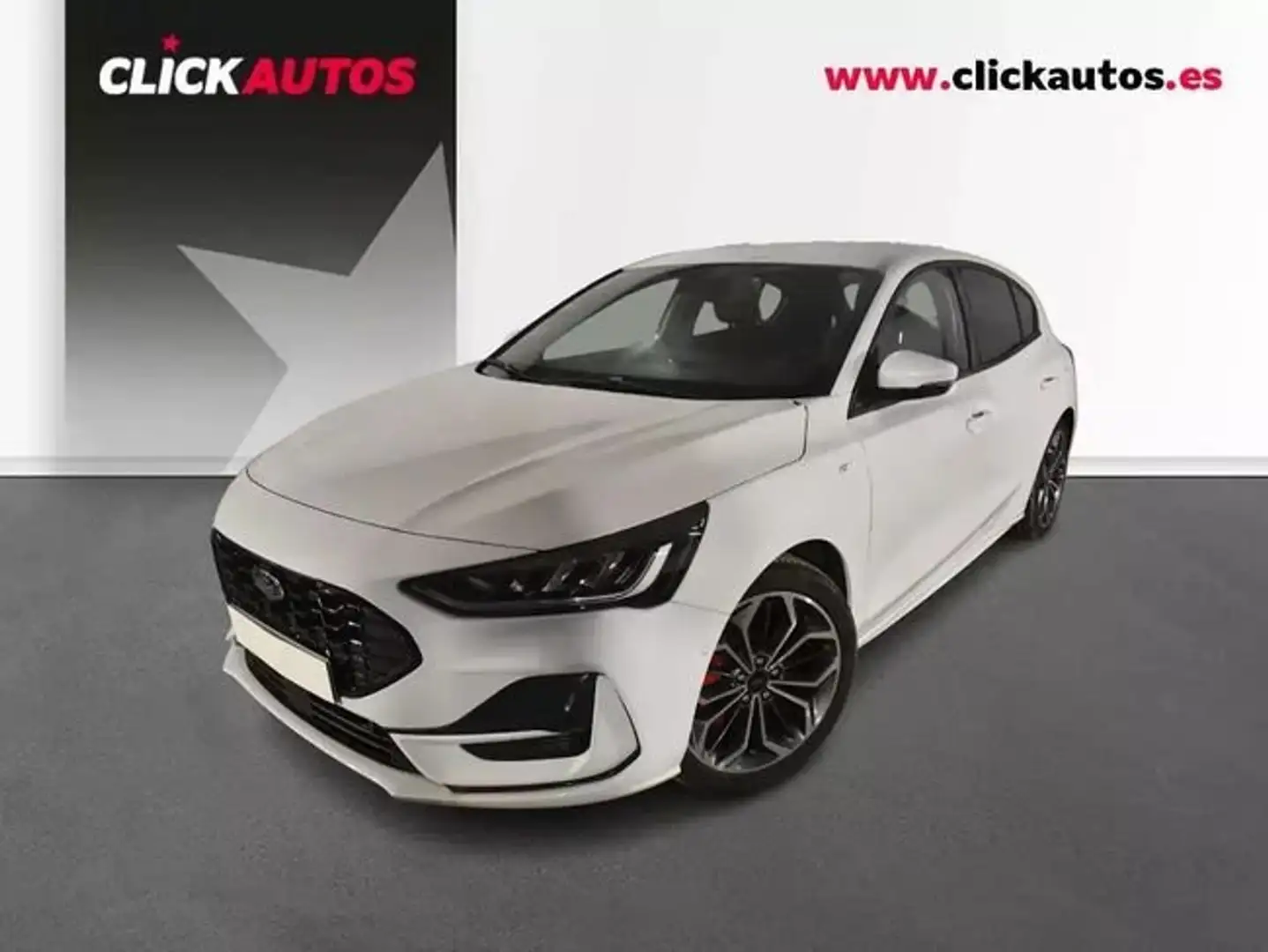 Ford Focus 1.0 Ecoboost 125CV MHEV ST Line X Blanc - 1