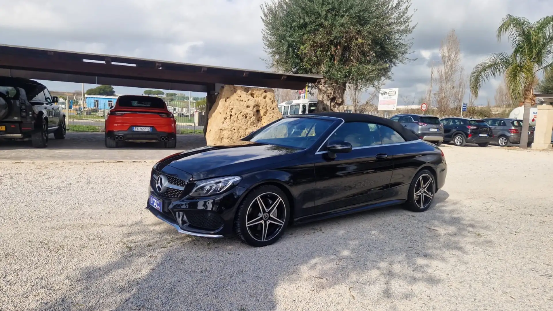 Mercedes-Benz C 220 Cabrio d (bt) Premium E6 Czarny - 2