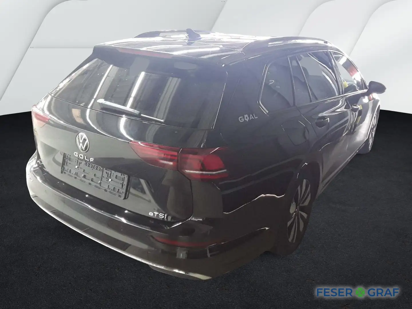 Volkswagen Golf Variant Goal 1.5 eTSI DSG AHK 360° ACC Navi LED Schwarz - 2