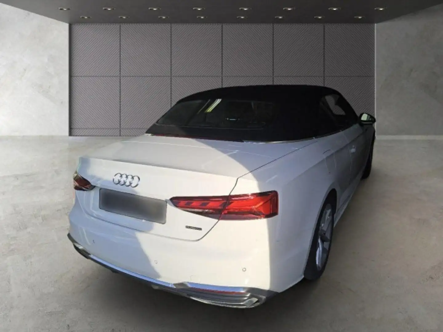 Audi A5 A5 Cabrio S line 40TFSI quatt Stron LED Navi AHK Weiß - 2
