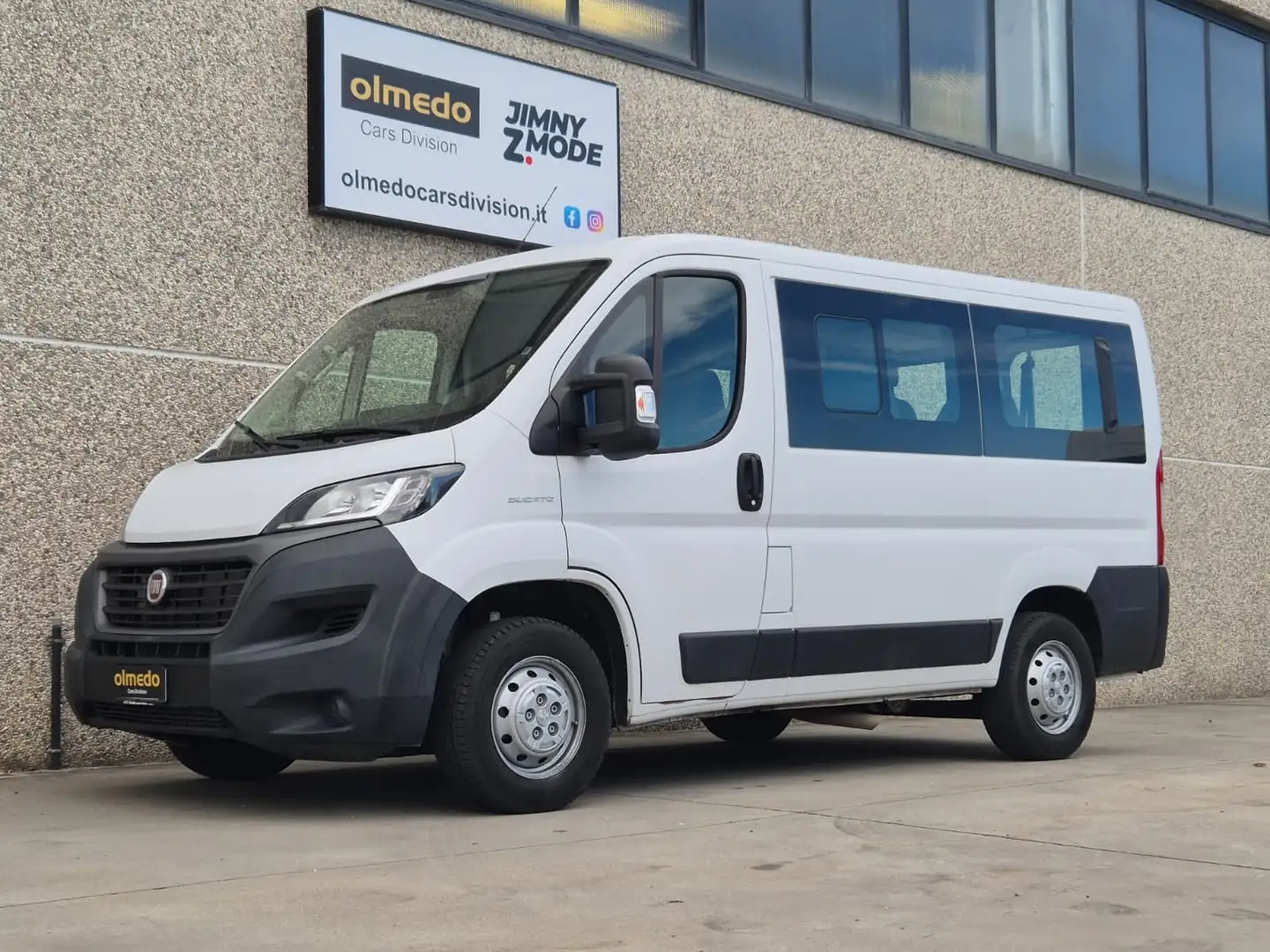 Fiat Ducato 2.3 MJT 140CV Furgone Vetrato Bianco - 1