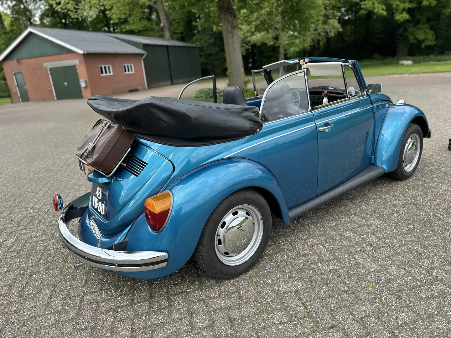 Volkswagen Käfer Kever cabriolet Blauw - 2