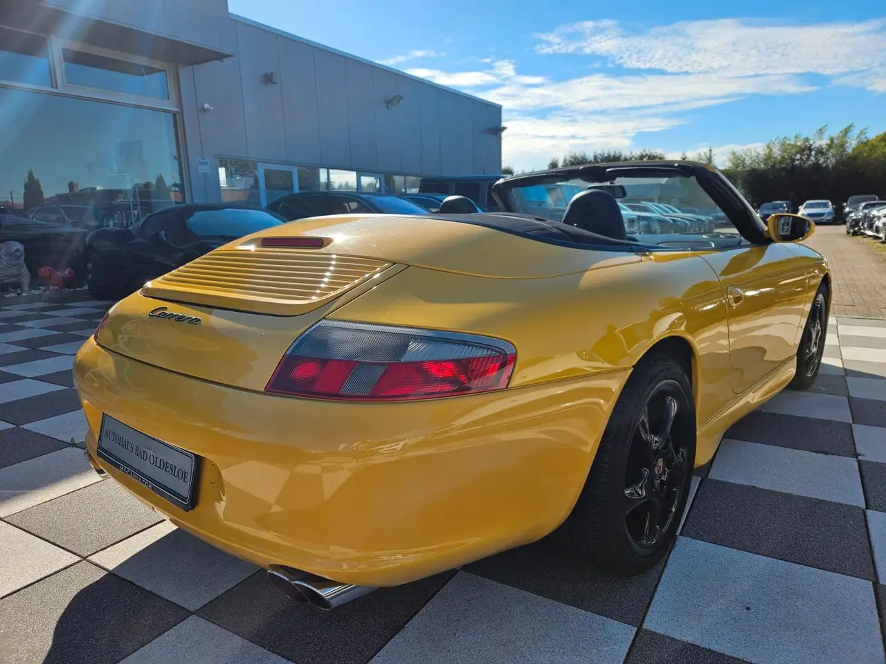 Porsche 911 996 Cabrio *Raffleder*Deutsches Fzg+Speedgelb, foto 6