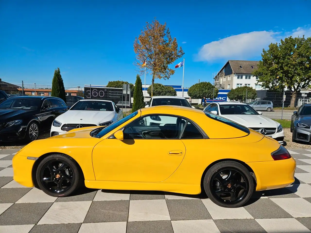 Porsche 911 996 Cabrio *Raffleder*Deutsches Fzg+Speedgelb, foto 12
