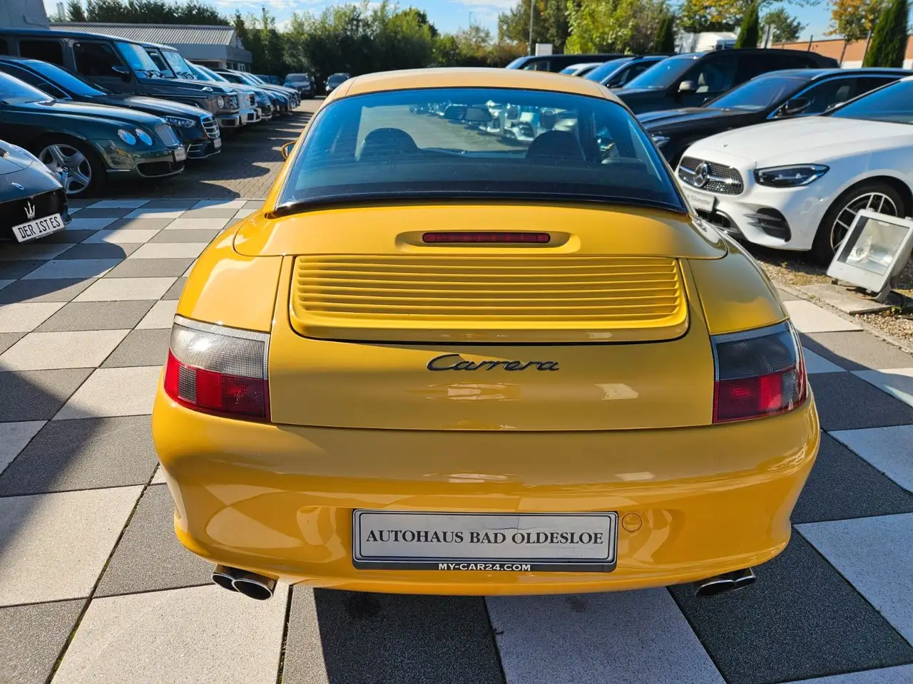 Porsche 911 996 Cabrio *Raffleder*Deutsches Fzg+Speedgelb, foto 7