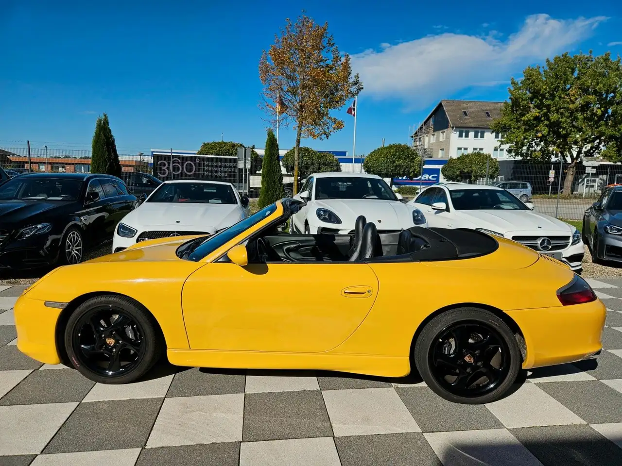 Porsche 911 996 Cabrio *Raffleder*Deutsches Fzg+Speedgelb, foto 11