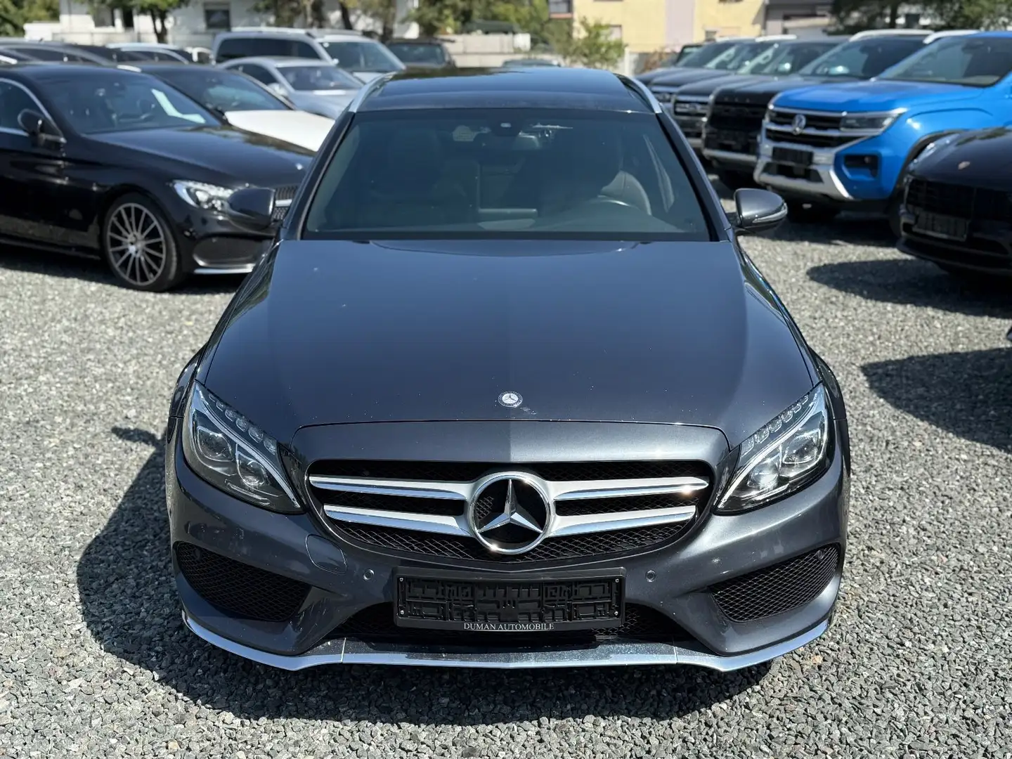 Mercedes-Benz C 250 CGI T **AMG-PAKET ILS NAVI LEDER PANO** Gris - 2