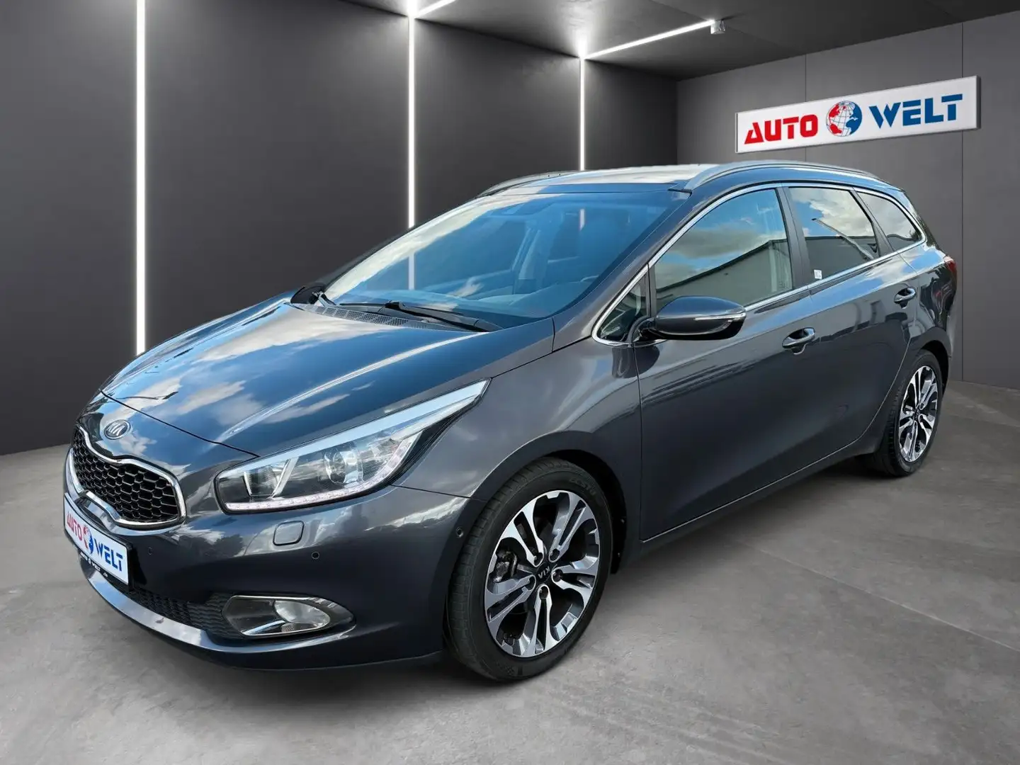 Kia Ceed SW / cee'd SW Ceed Kombi 1.6 AT Xenon Navi Sitz-Lenkhzg Spur Gris - 1