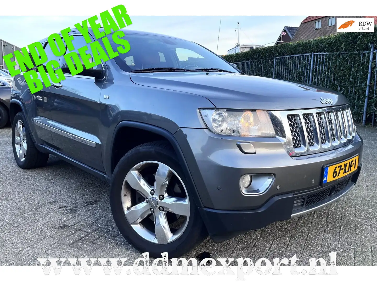 Jeep Grand Cherokee 3.0 CRD AUTOMAAT OVERLAND FULL OPTIONS Grijs - 1
