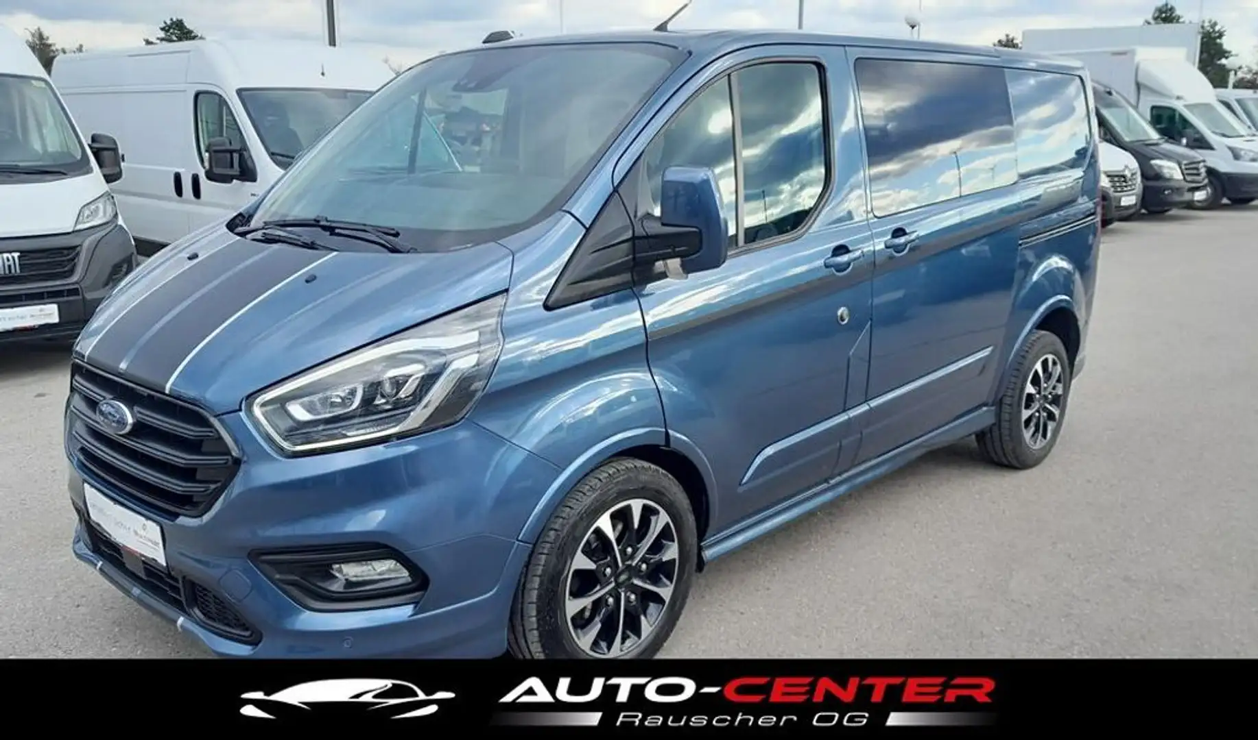 Ford Transit Custom L1 Tourneo Sport *Netto €24.158,-* Blau - 1