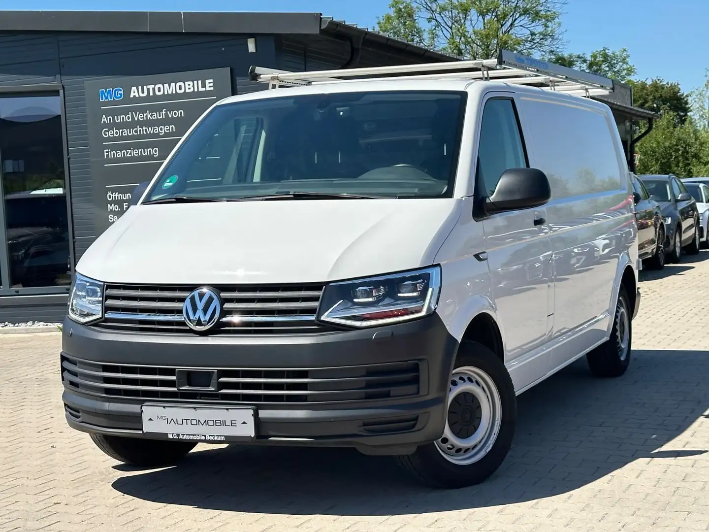 Volkswagen T6 Transporter 2.0 TDI DSG- LANG / LED / SORTIMO Blanc - 1