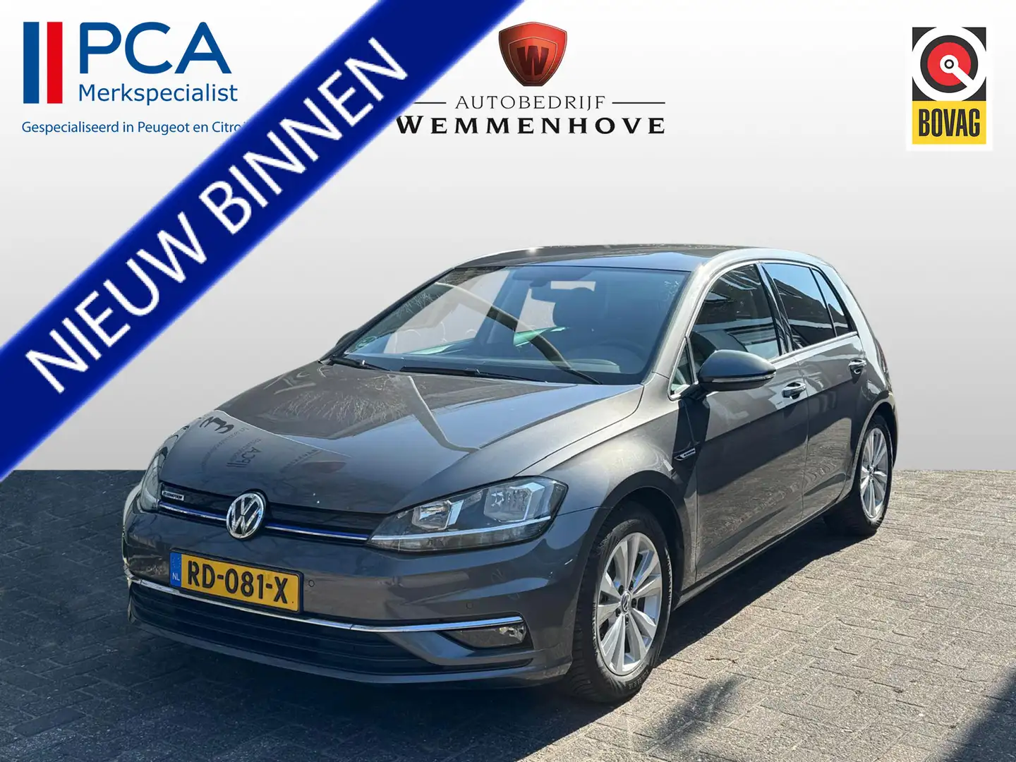 Volkswagen Golf 1.5 TSI Comfortline Connect edition Airco/5-Deurs/ Grijs - 1