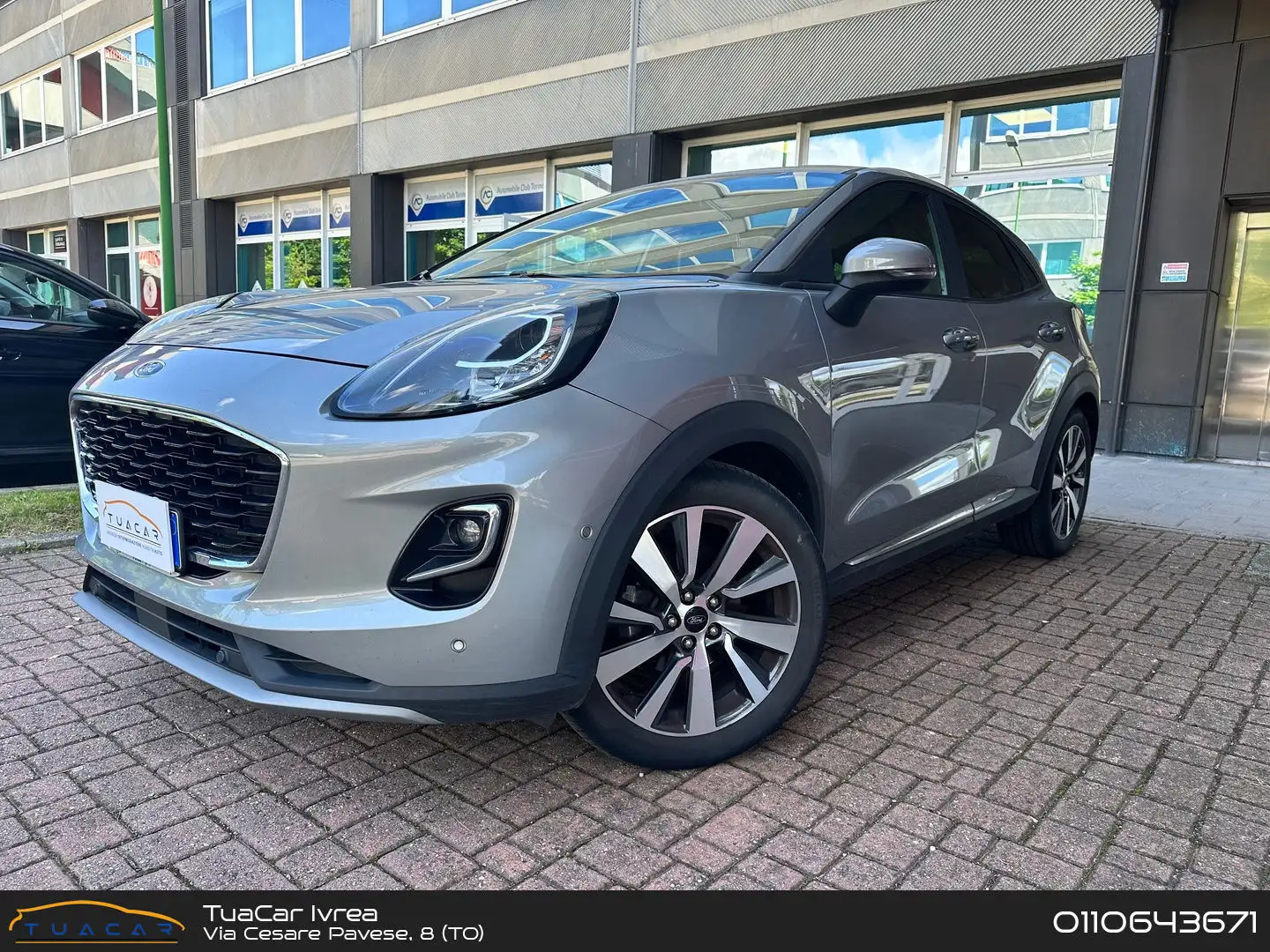 Ford Puma Titanium X 1.0 EcoBoost mHEV Grigio - 1