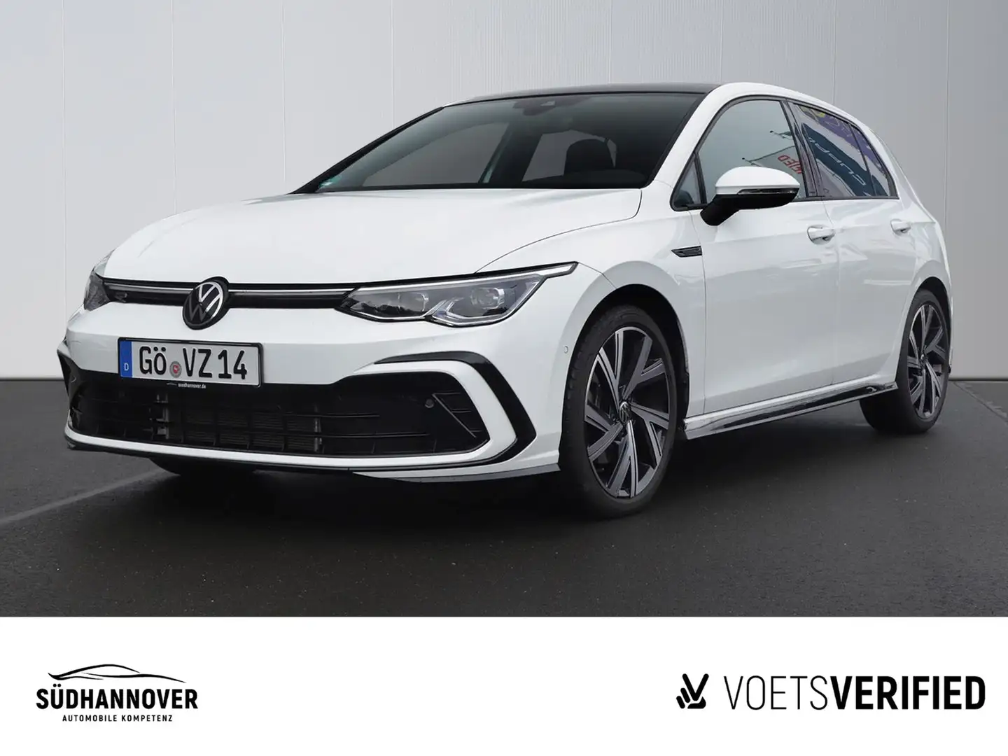 Volkswagen Golf VIII R-Line 2.0 TSI DSG AHK+PANO+NAVI+LED Weiß - 1