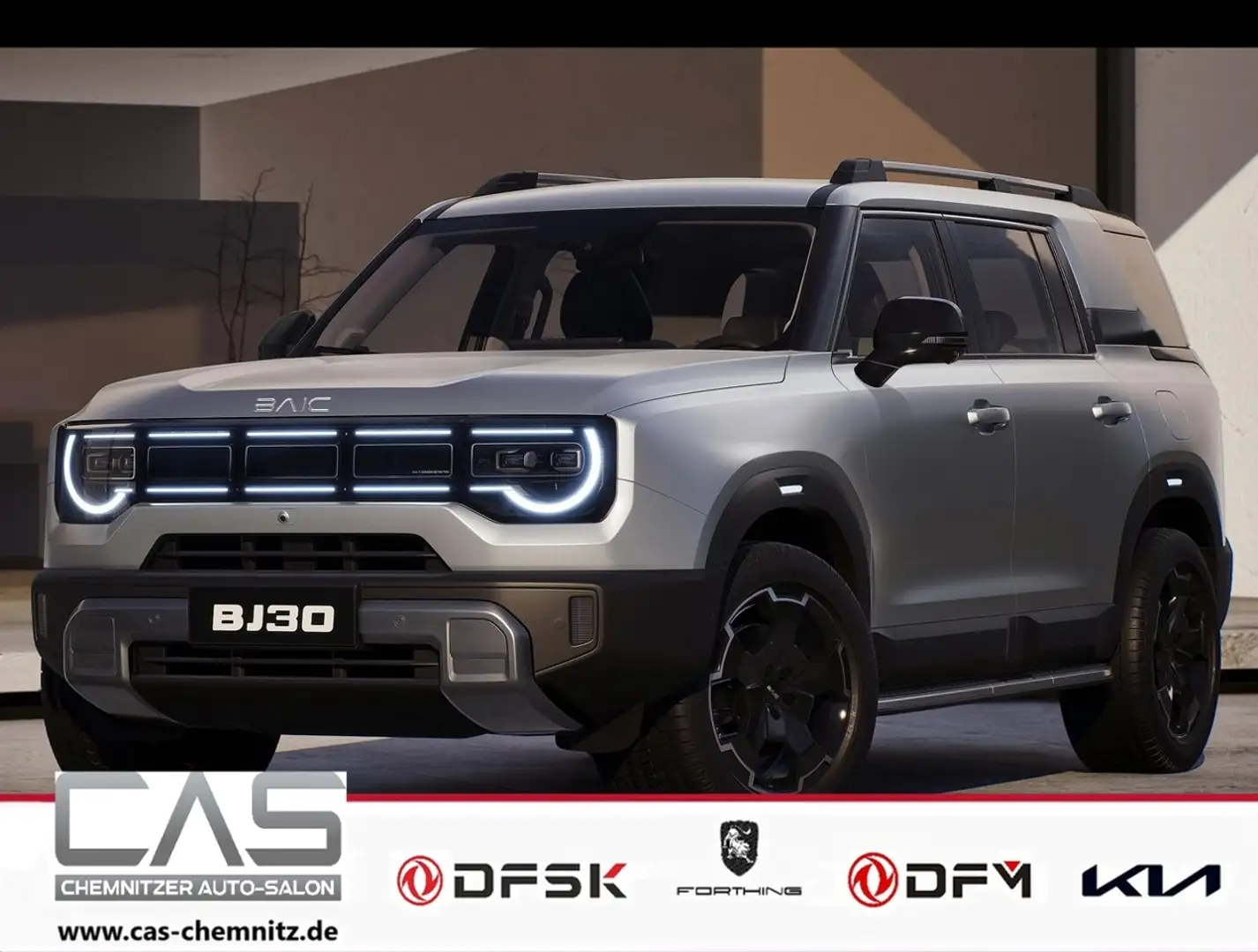 BAIC BJ30 1.5T HEV AWD DHT LED STAUASSISTENT MJ25 Grau - 1