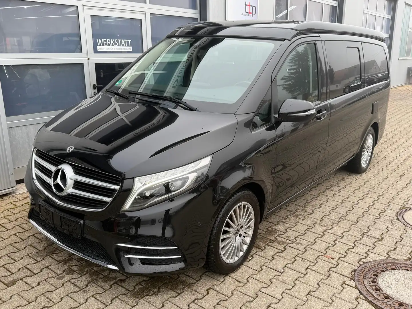 Mercedes-Benz V 250 Marco Polo Edition AMG Küche AHK Standheiz Schwarz - 2