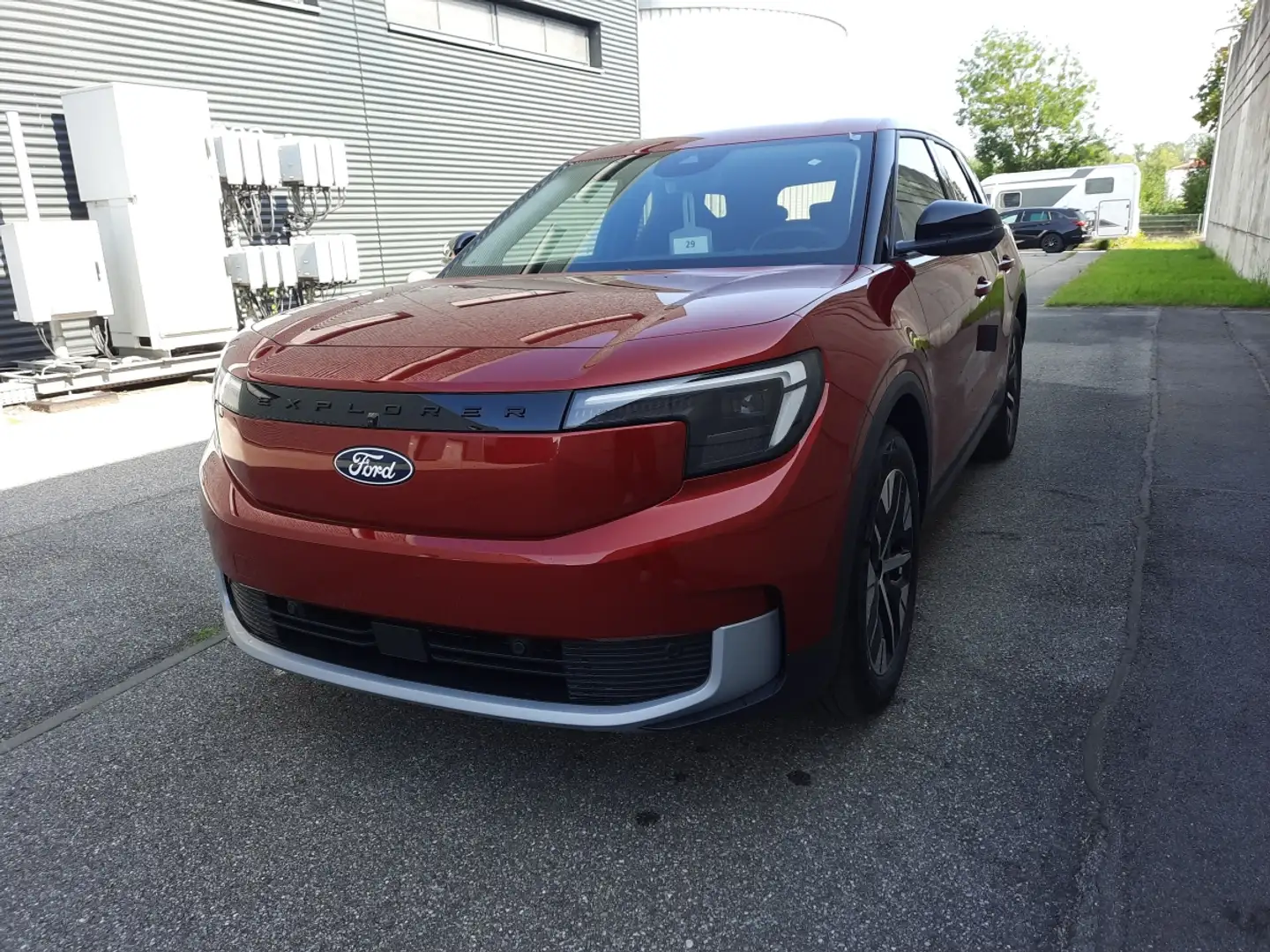 Ford Explorer RWD 77 KWH ACC 19 Zoll Räder Klima Rouge - 2