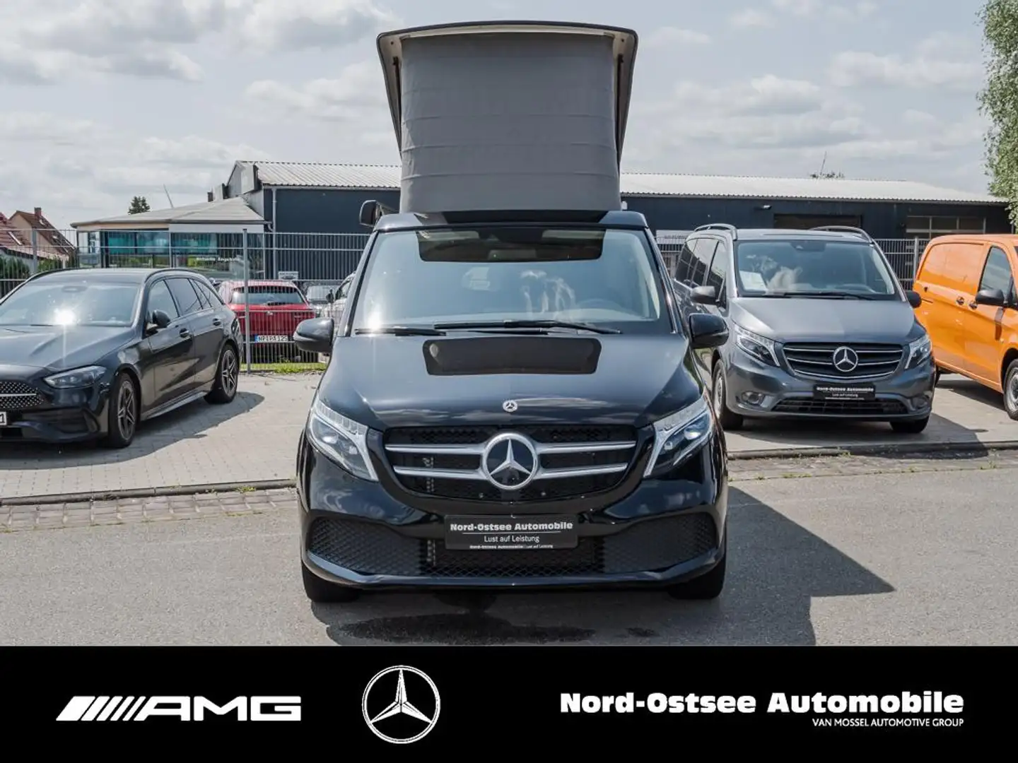 Mercedes-Benz V 300 V300 MARCO POLO PARK PAKET AHK 2,5t LED TEMPOMAT Schwarz - 2