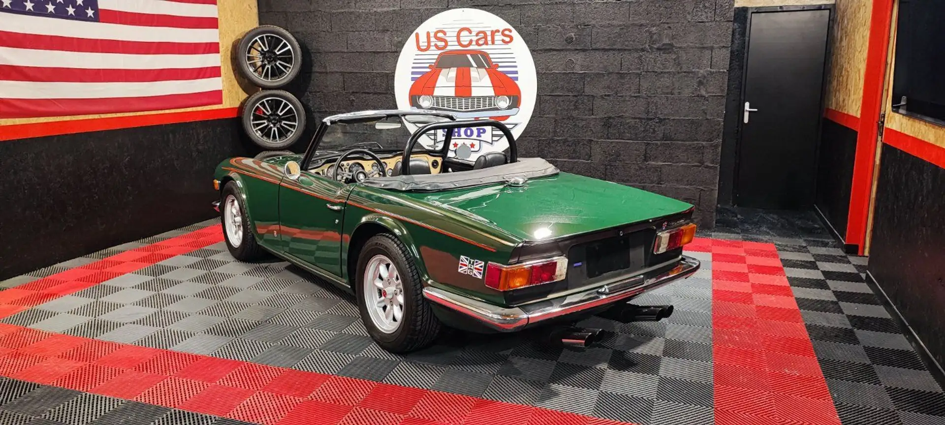 Triumph TR6 1972 Zöld - 2