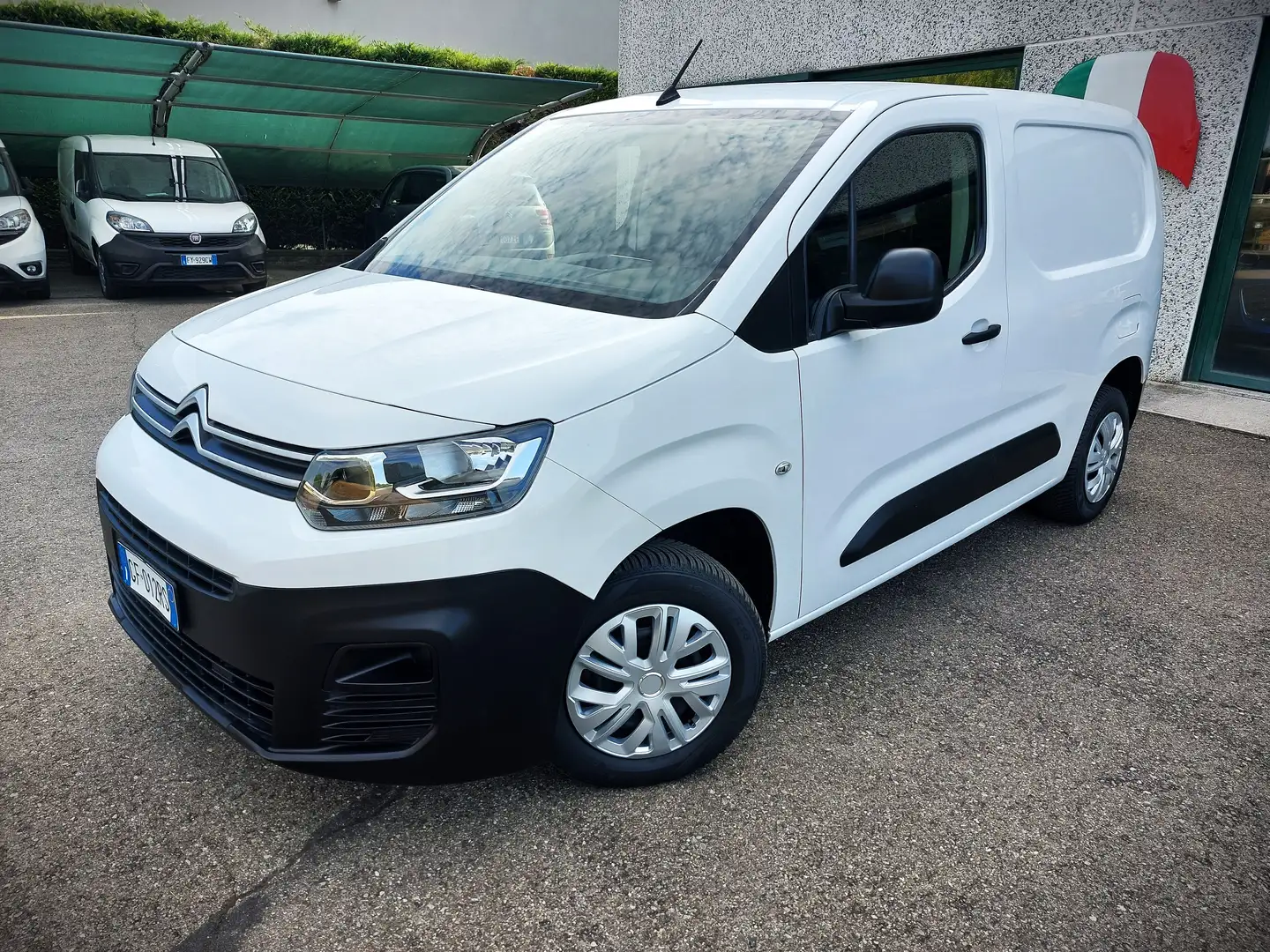 Fiat Doblo 1.5 BLUEHDI 100CV  2 POSTI AUTOCARRO Blanc - 1