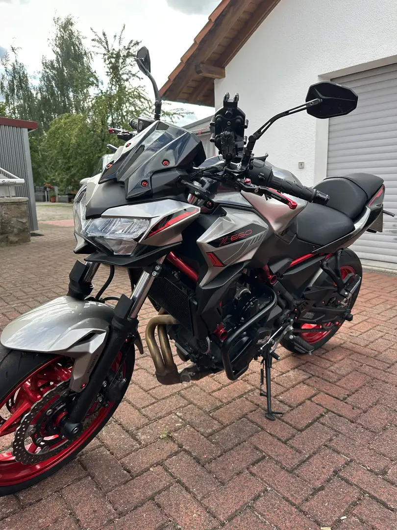 Kawasaki Z 650 m. Sturzbügel und weiteren umbauten Rouge - 1