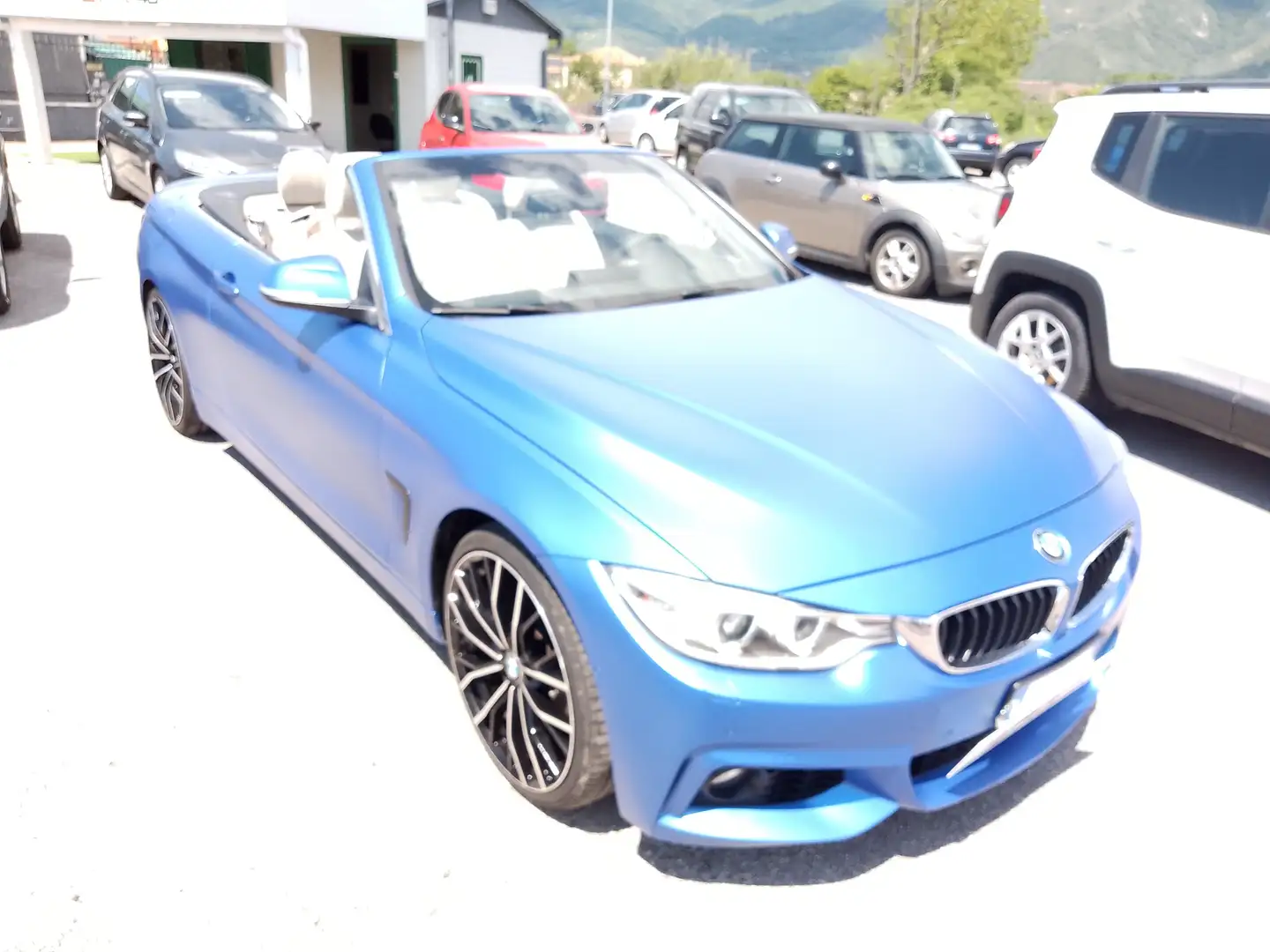 BMW 420 420d Cabrio Sport 184cv auto Blu/Azzurro - 1
