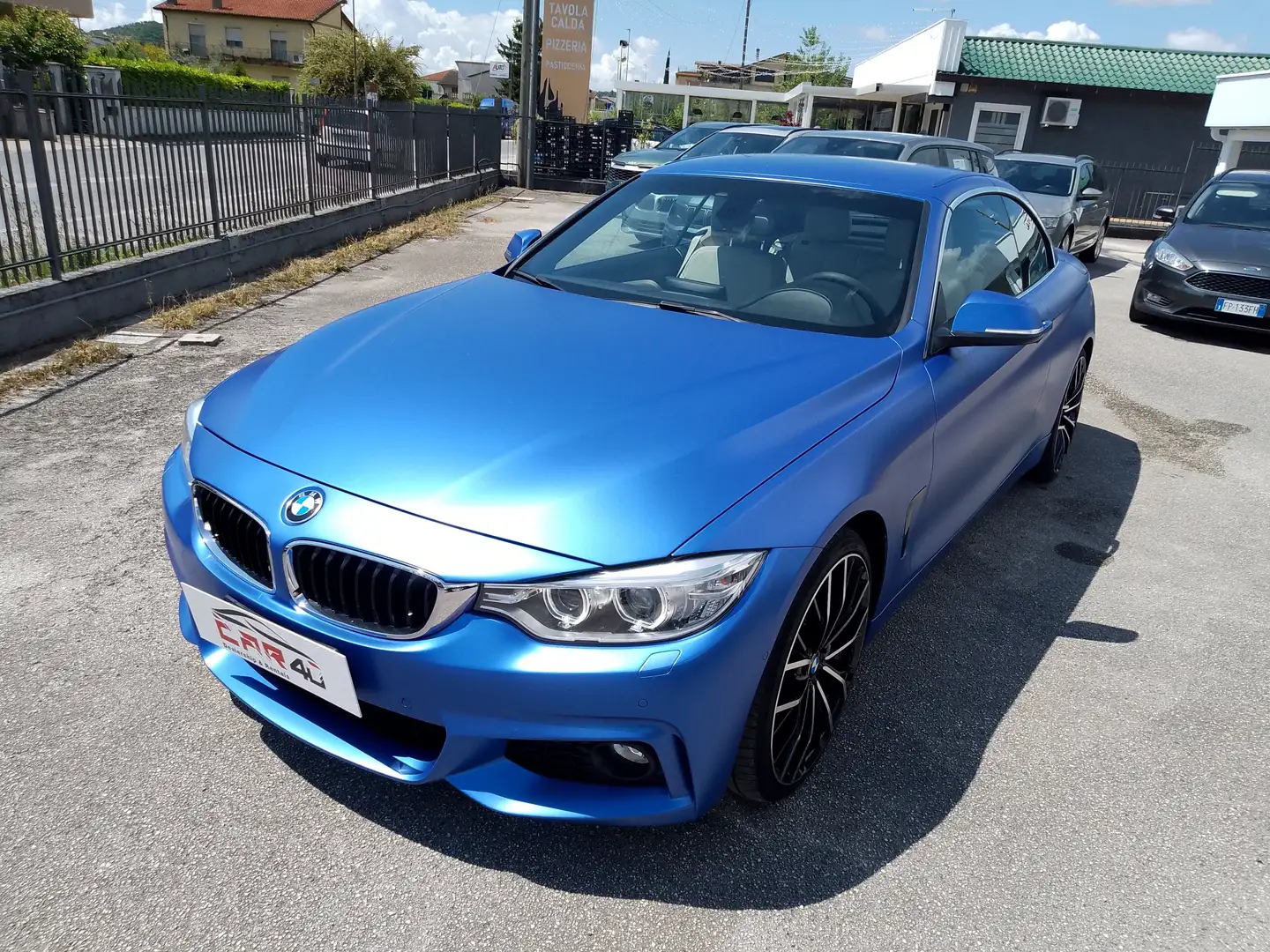 BMW 420 420d Cabrio Sport 184cv auto Blu/Azzurro - 2