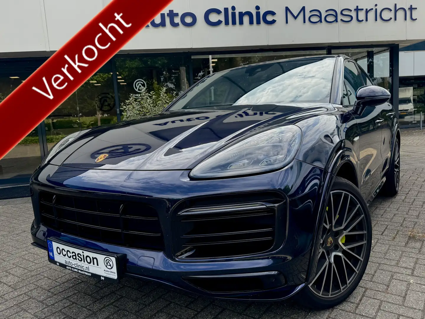 Porsche Cayenne Coupé 3.0 E-Hybrid 462 pk | PORSCHE PROVED | LUCHT Bleu - 1