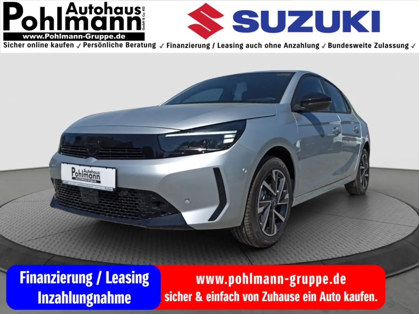 Opel Corsa GS 1.2 DIT Automatik LED ACC Apple CarPlay Android Silber - 1