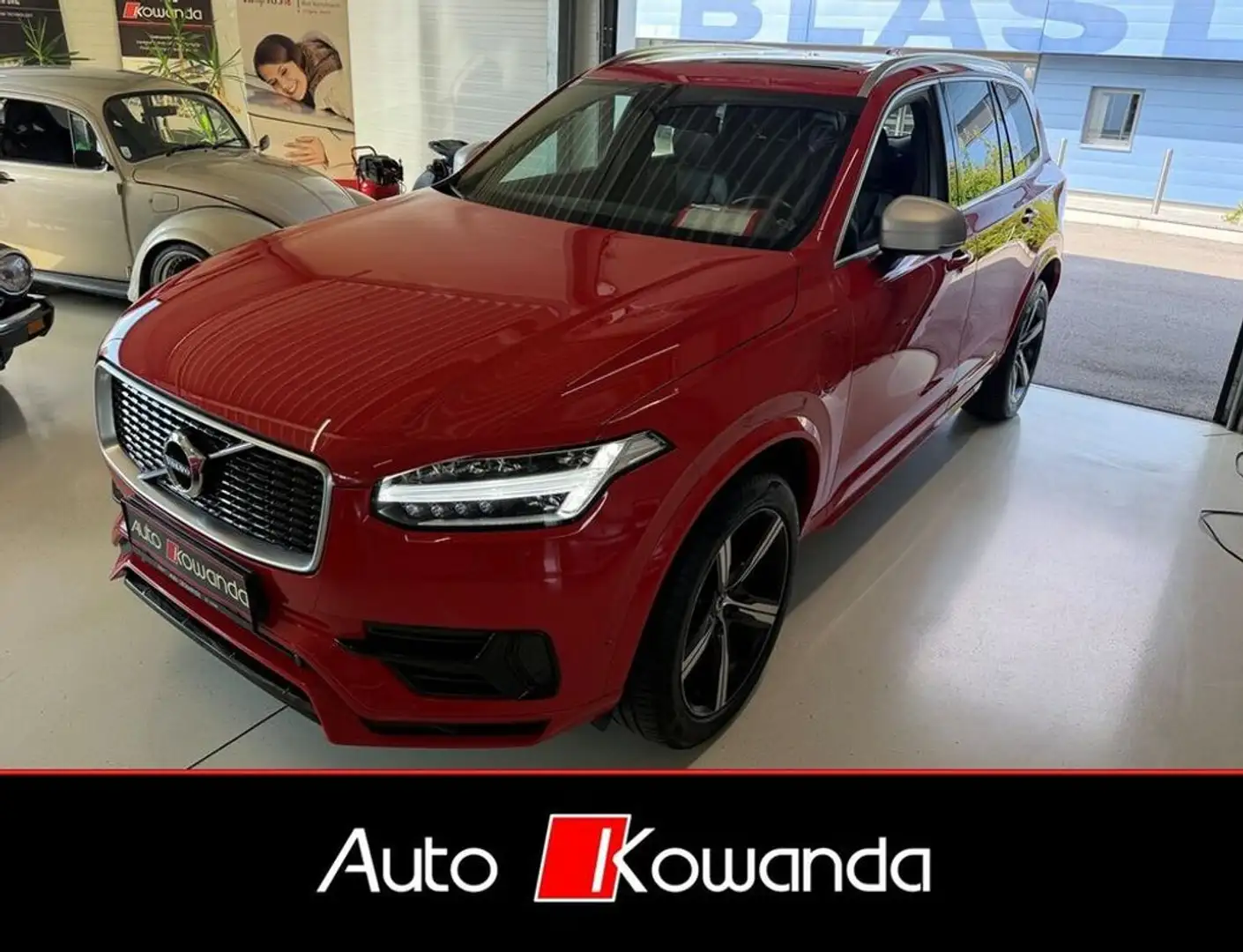 Volvo XC90 R-Design Hybrid AWD -7. Sitze *1-Besitz* Rot - 1