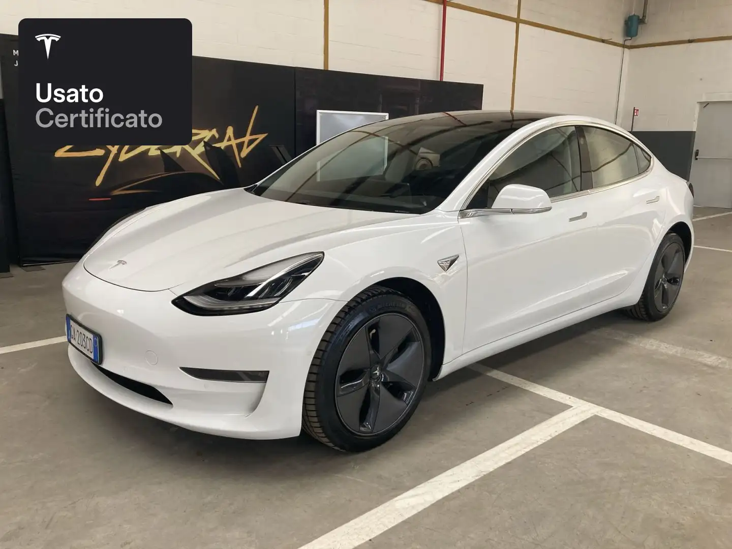 Tesla Model 3 Long Range AWD Bianco - 1