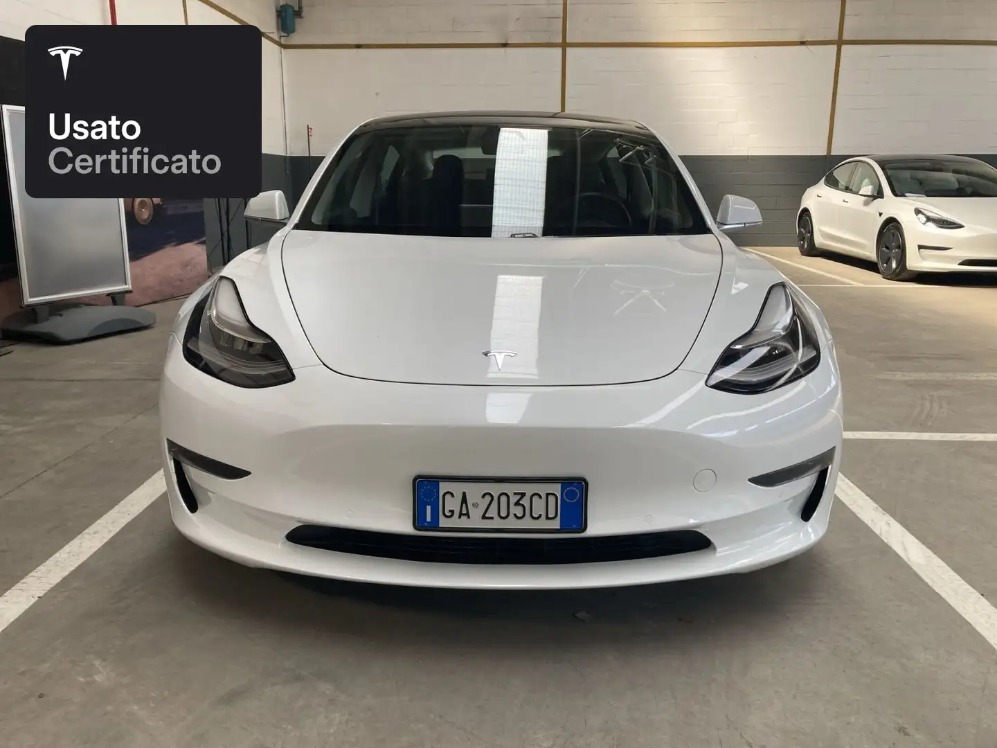 Tesla Model 3 Long Range AWD Bianco - 2