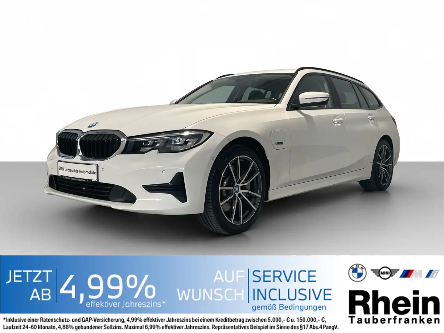 BMW 330 e Tour. Advantage NaviProf*Parkassist. Bianco - 1