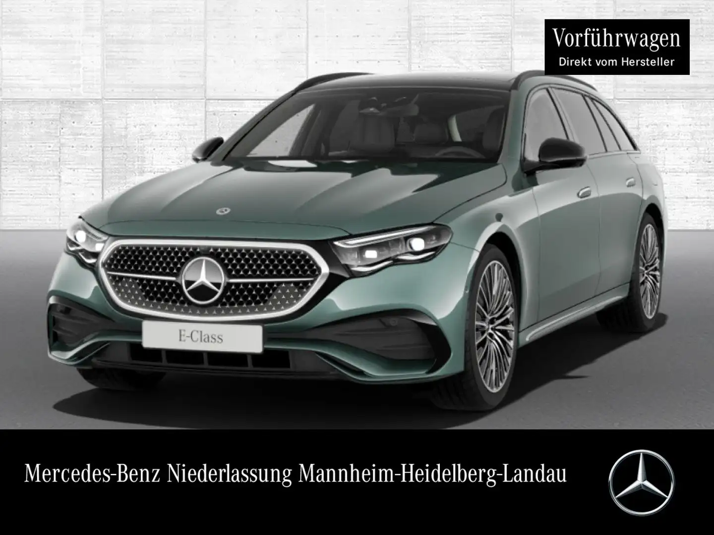 Mercedes-Benz E 300 de T AMG Fahrass Airmat Pano Burmester HUD Argent - 1