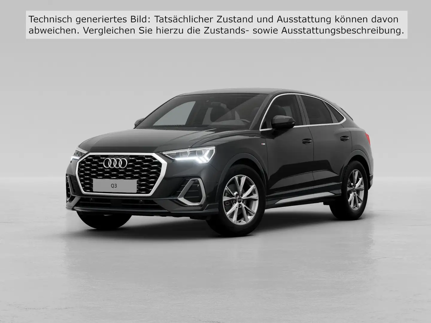 Audi Q3 35 TFSI S LINE ST.HEIZ LED NAVI KEY Schwarz - 2