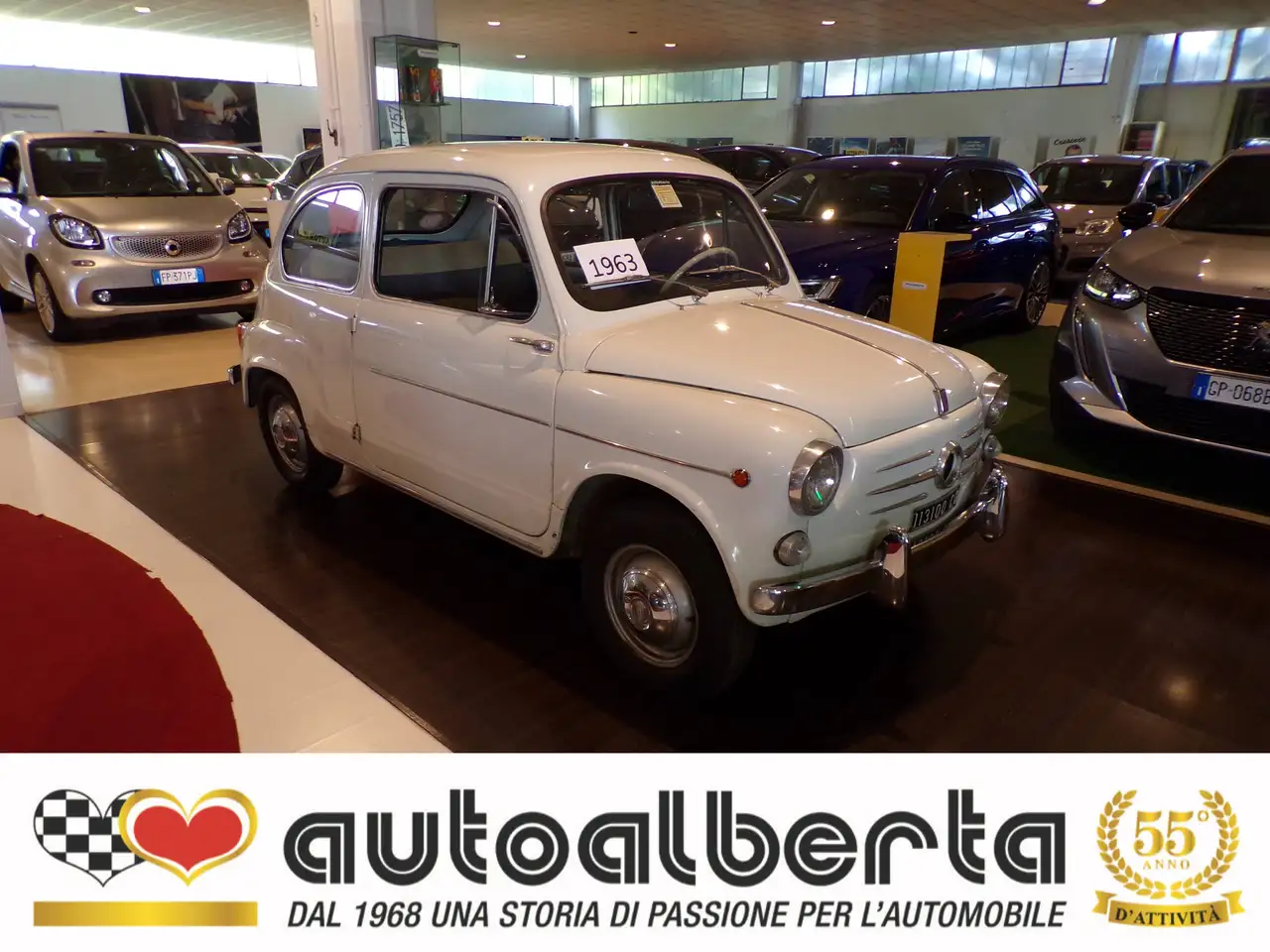 Fiat 600 D prima serie 750cc (Porte contro vento) UNICOPROPRIETARIO CONSERVATA, foto 3