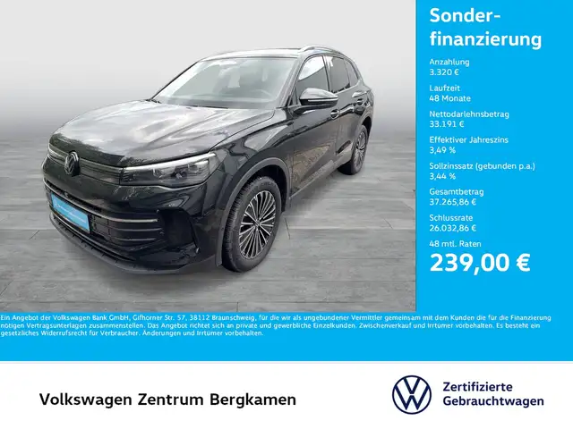 2025 Volkswagen Tiguan in Black for sale