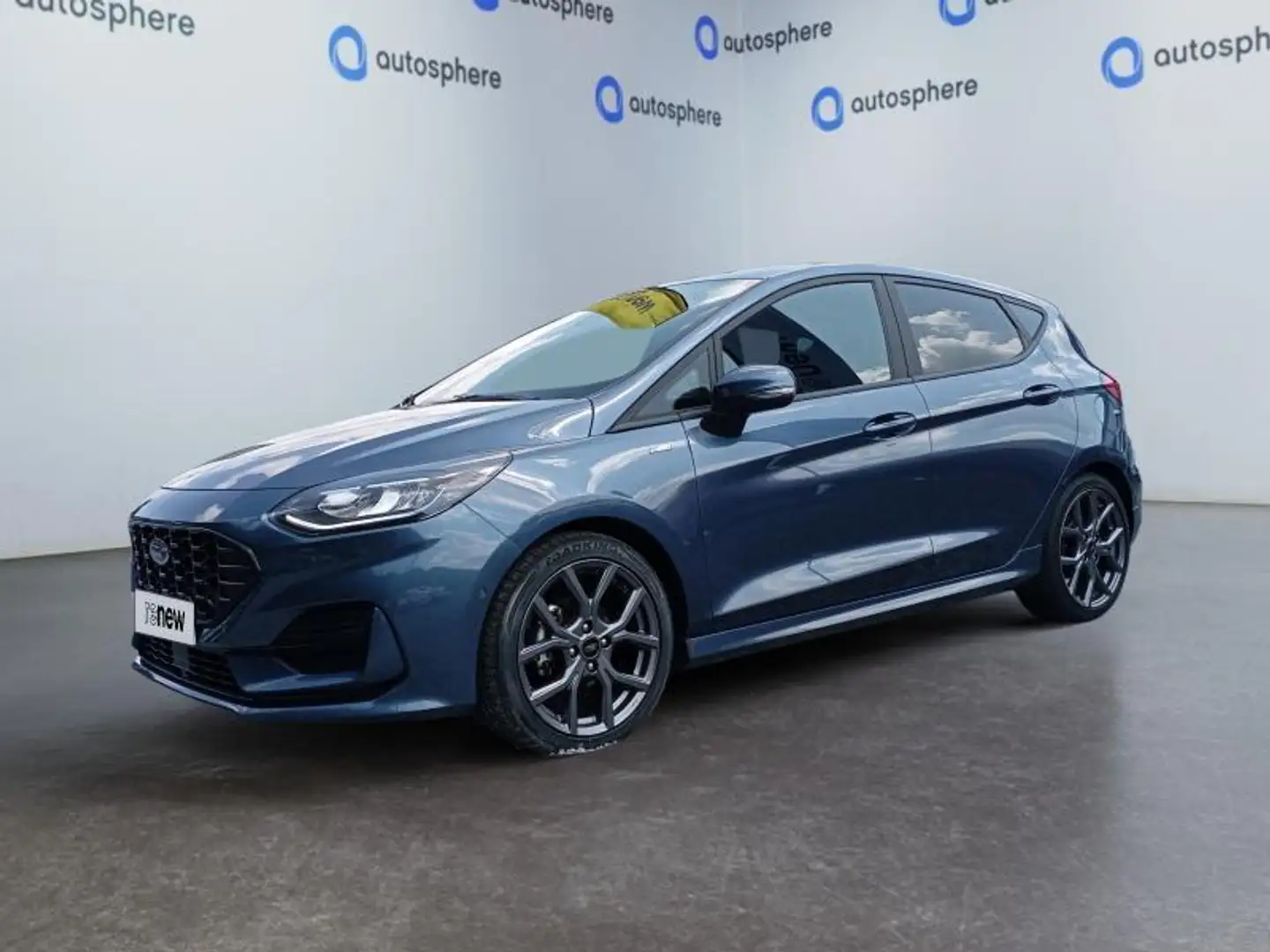 Ford Fiesta ST-Line*Caméra*Carplay*Clim auto*APS Av/Ar Blauw - 1