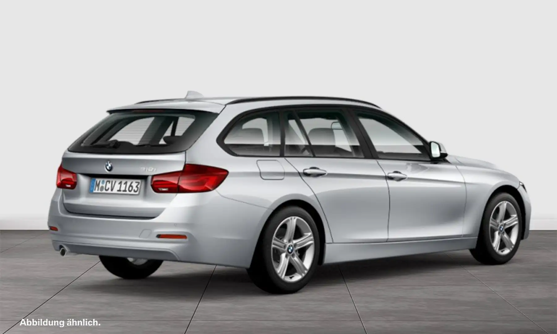 BMW 318 i TOURING+ADVANTAGE+NAVI+LED+SHZ Silber - 2