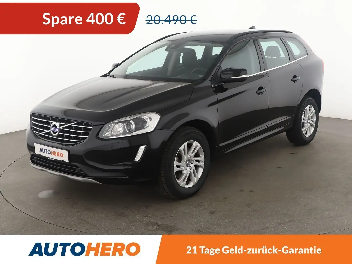 Volvo XC60 2.0 D3 Momentum 2WD*XENON*TEMPO*PDC*SHZ*KLIMA* Schwarz - 1