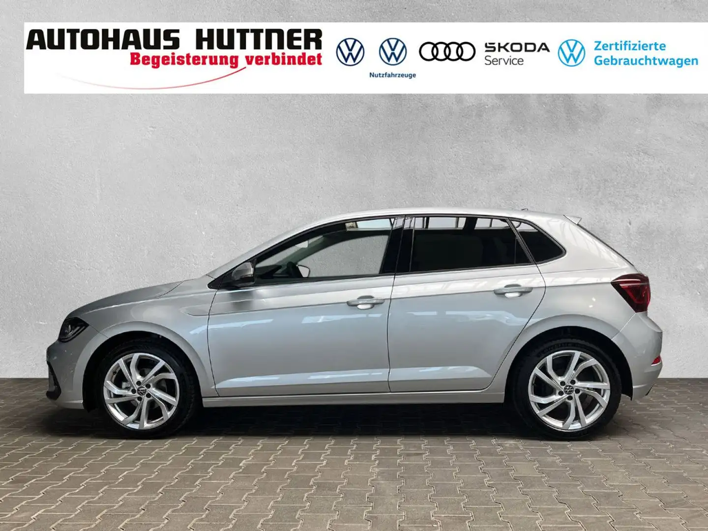 Volkswagen Polo Style 1.0 TSI DSG AHK LED RÜCKFAHRKAMERA Silber - 2